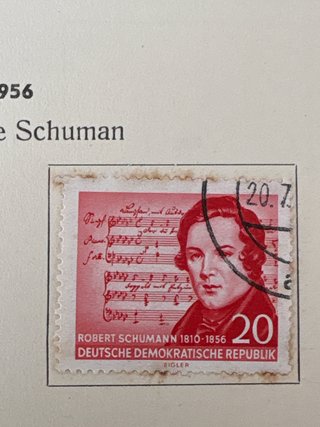 Sello Robert Schumann 20.7