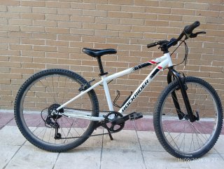 Bicicleta Rockrider Blanca 24