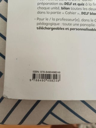 Libro de texto. Francés. PARTAGE B1. Santillana