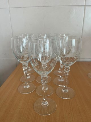 Set 50 copas + vajilla