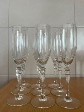 Set 50 copas + vajilla