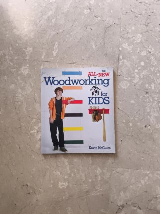 Libro manualidades con madera para niños en inglés