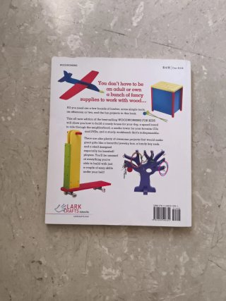 Libro manualidades con madera para niños en inglés