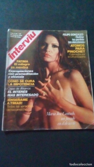 INTERVIU 59-MARÍA JOSÉ CANTUDO