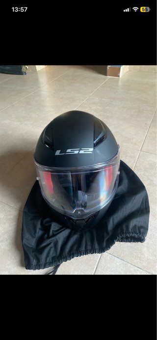 Casco Moto LS2 Negro