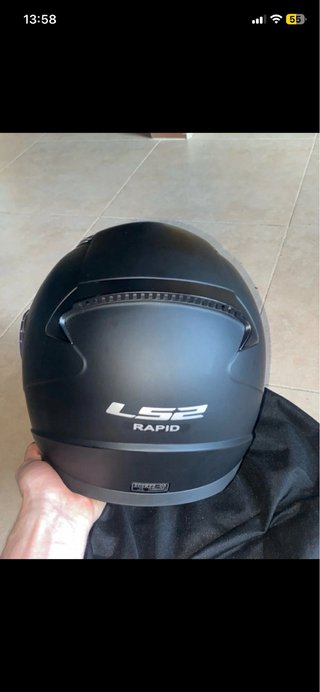 Casco Moto LS2 Negro