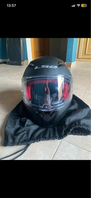 Casco Moto LS2 Negro