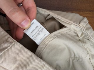 Pantaloni Sofie D'hoore Cotone Beige L