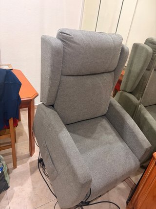 Sillón elevador eléctrico reclinable power lift.