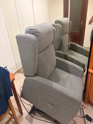 Sillón elevador eléctrico reclinable power lift.