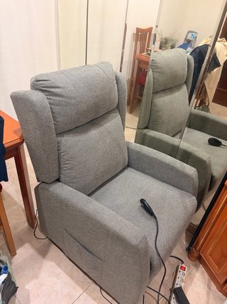 Sillón elevador eléctrico reclinable power lift.