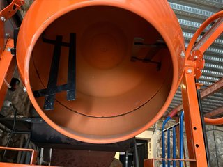 Hormigonera Eléctrica Naranja