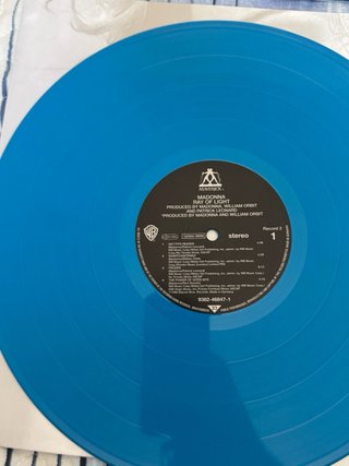 Madonna - Ray of Light Vinilo Azul