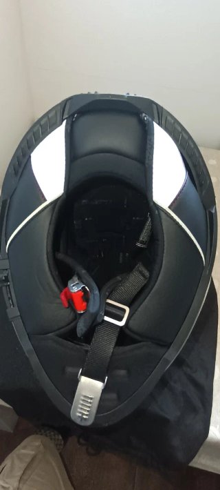 Casco Moto LS2 Gris Nardo como nuevo