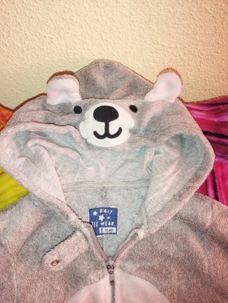 Pijama disfraz oso 6 años