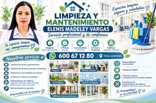 Presto servicio de mantenimiento y limpieza