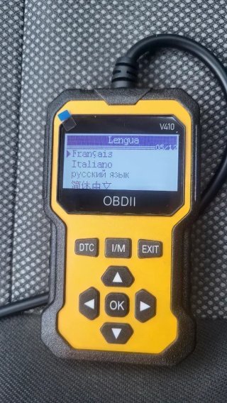 Máquina diagnosis OBD II portátil multimarca