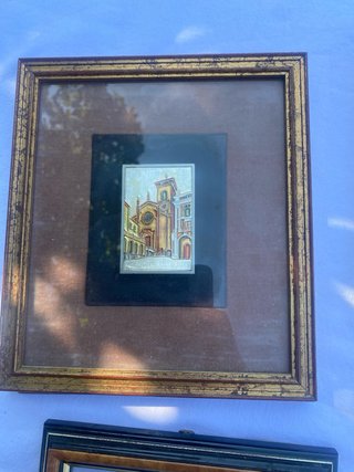 Lotto Quadretti Vintage / Basorilievi in Argento L