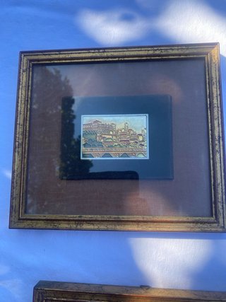 Lotto Quadretti Vintage / Basorilievi in Argento L