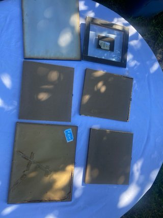Lotto Quadretti Vintage / Basorilievi in Argento L
