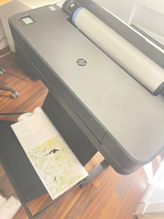 Plotter HP DesignJet T650 24 Negro