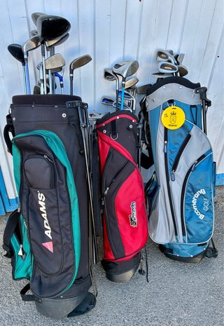 Lote de Palos de Golf Adams y Boomerang