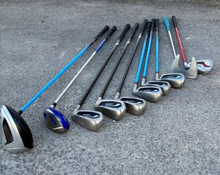 Lote de Palos de Golf Adams y Boomerang