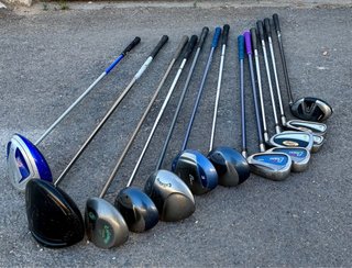 Lote de Palos de Golf Adams y Boomerang
