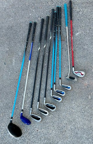 Lote de Palos de Golf Adams y Boomerang