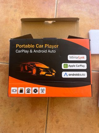 Pantalla Portátil Coche CarPlay Android Auto