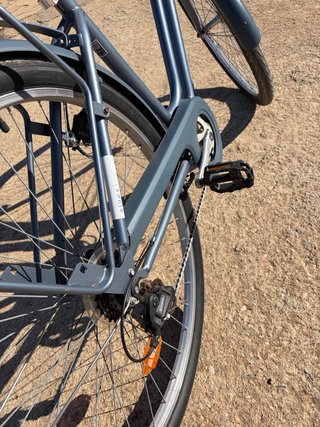 Bicicleta B-Twin Elops Gris