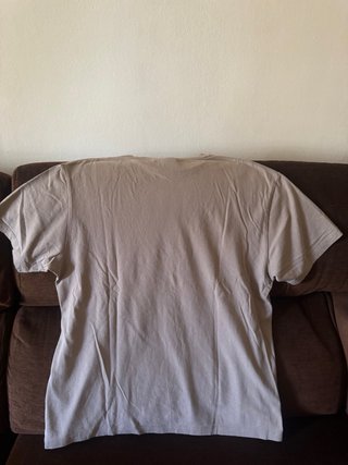 Camiseta Bershka Beige Talla M