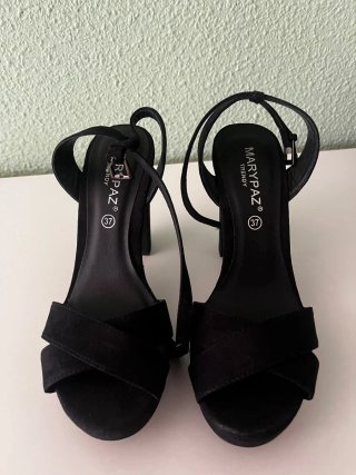 Zapatos de tacón Marypaz negros talla 37