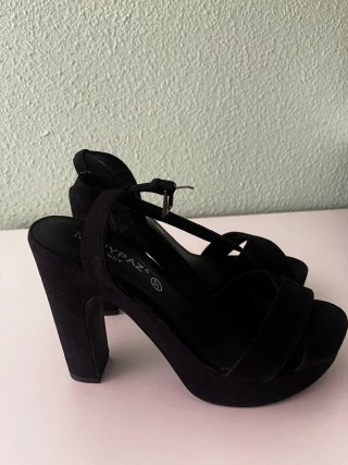 Zapatos de tacón Marypaz negros talla 37
