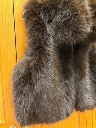 Chaleco de pelo Zara