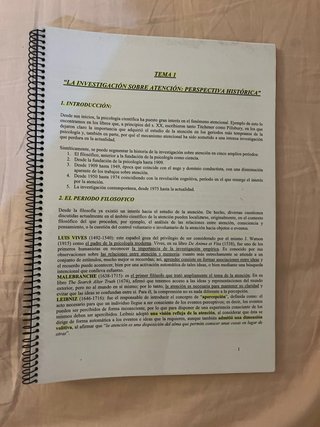 Apuntes psicología UNED