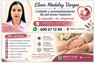 Presto servicios de cuidado de personas mayores