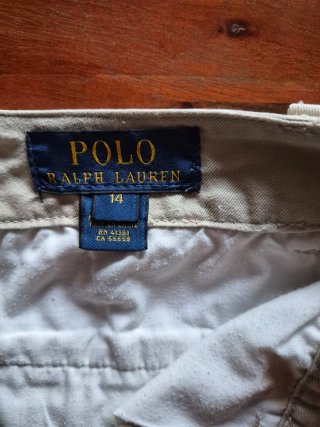 Pantalón corto beige niño Polo Ralph Lauren T14