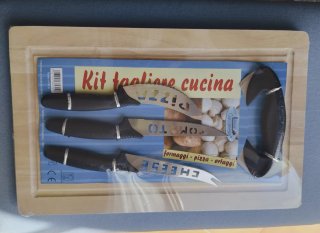 Set Tagliere Cucina Coccinella