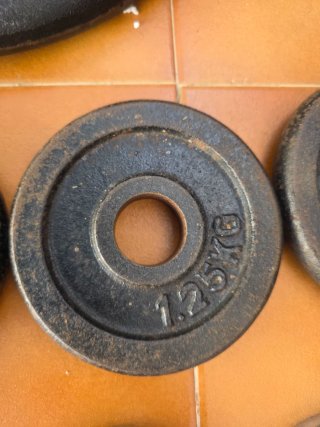 Set Mancuernas Discos y Barras Gimnasio