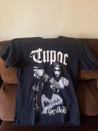 Camiseta Pull&Bear 2Pac Tupac All Eyez On Me