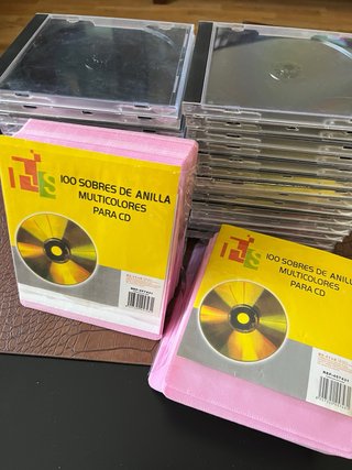 Cajas y fundas para CDs/DVDs
