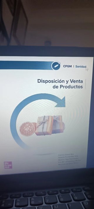 Disposición y venta de productos