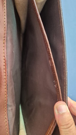 Maletín vintage Ca.Gi piel italiana - Nuevo