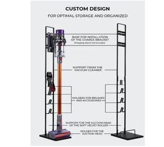 Soporte suelo aspirador Dyson sin taladrar