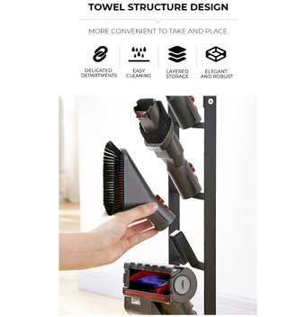 Soporte suelo aspirador Dyson sin taladrar