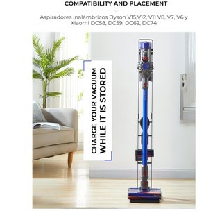 Soporte suelo aspirador Dyson sin taladrar