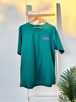 Oakley Hydrolix T-shirt tecnica uomo verde XL