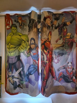 Cortinas Superhéroes Marvel
