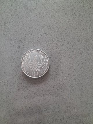 Moneda 10 marcos Munich 1972